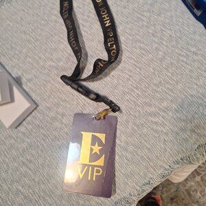 NEW Elton John VIP Lanyard Yellow Brick Road Farewell Tour